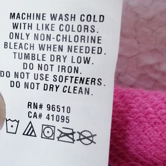 Under Armour Pink Semi-Fitted Crop Hoodie Style #1243125 - Picture 8 of 9